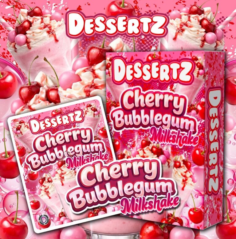Dessertz Cherry Bubblegum Milkshake